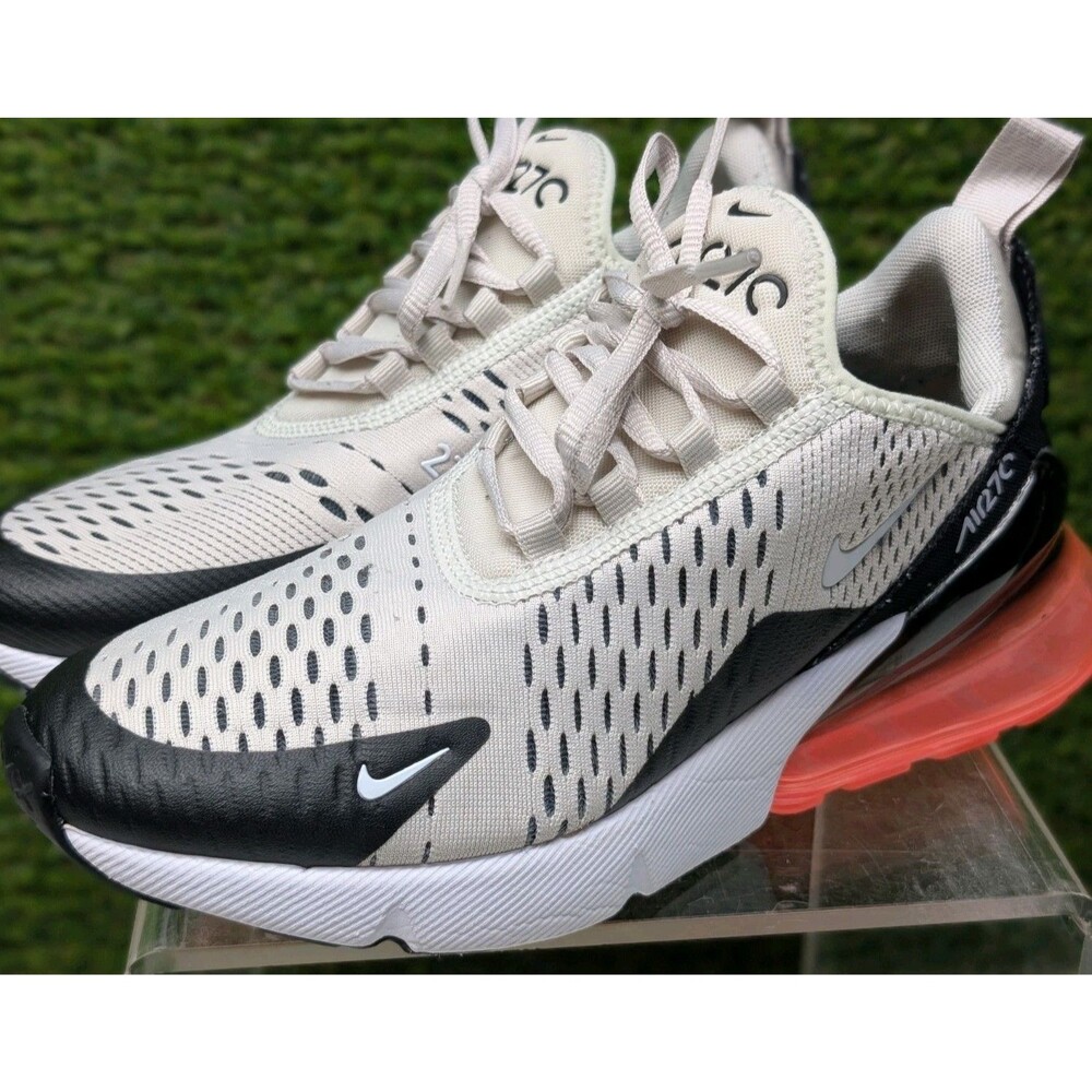 Nike Air Max 270 943345-002 White Running Shoes Sneakers Size 5.5Y Women 7